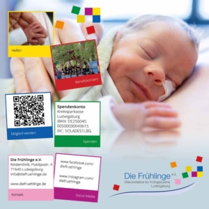 Flyer 'Die Frühlinge' außen